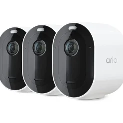 Arlo Pro 5S 2K Wireless Security Camera, 3 Pack, White (VMC4360P-100NAS)