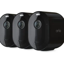 Arlo Pro 5S 2K Wireless Security Camera, 3 Pack, Black (VMC4360B-100NAS)