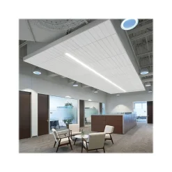 Armstrong CIRRUS Second Look Beveled Tegular Edge Ceiling Tile 15/16, 24" x 48", White, 6/Carton (BP513A)