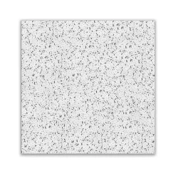 Armstrong CORTEGA Square Lay-In Edge Ceiling Tile, 24" x 24", White, 16/Carton (BP770)