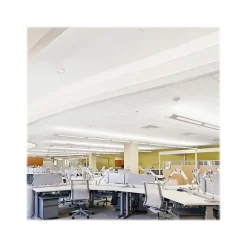 Armstrong DUNE Angled Tegular Edge Ceiling Tile, 24" x 24", White, 12/Carton (BP1853)