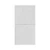 Armstrong DUNE Second Look Tegular Edge Ceiling Tile, 24" x 48", White, 10/Carton (BP2722A)