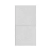 Armstrong DUNE Second Look Tegular Edge Ceiling Tile, 24" x 48", White, 10/Carton (BP2712A)