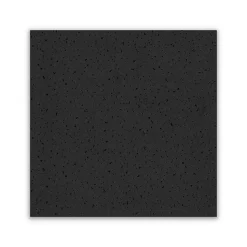 Armstrong FINE FISSURED Square Lay-In Edge Ceiling Tile, 24" x 24", Tech Black, 16/Carton (BP1728ABL)