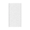 Armstrong FINE FISSURED Square Lay-In Edge Ceiling Tile 15/16, 24" x 48", White, 8/Carton (BP1714)