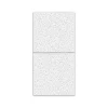 Armstrong FINE FISSURED Second Look I, Angled Tegular Edge Ceiling Tile 15/16, 24" x 48", White, 10/Carton (BP1761C)