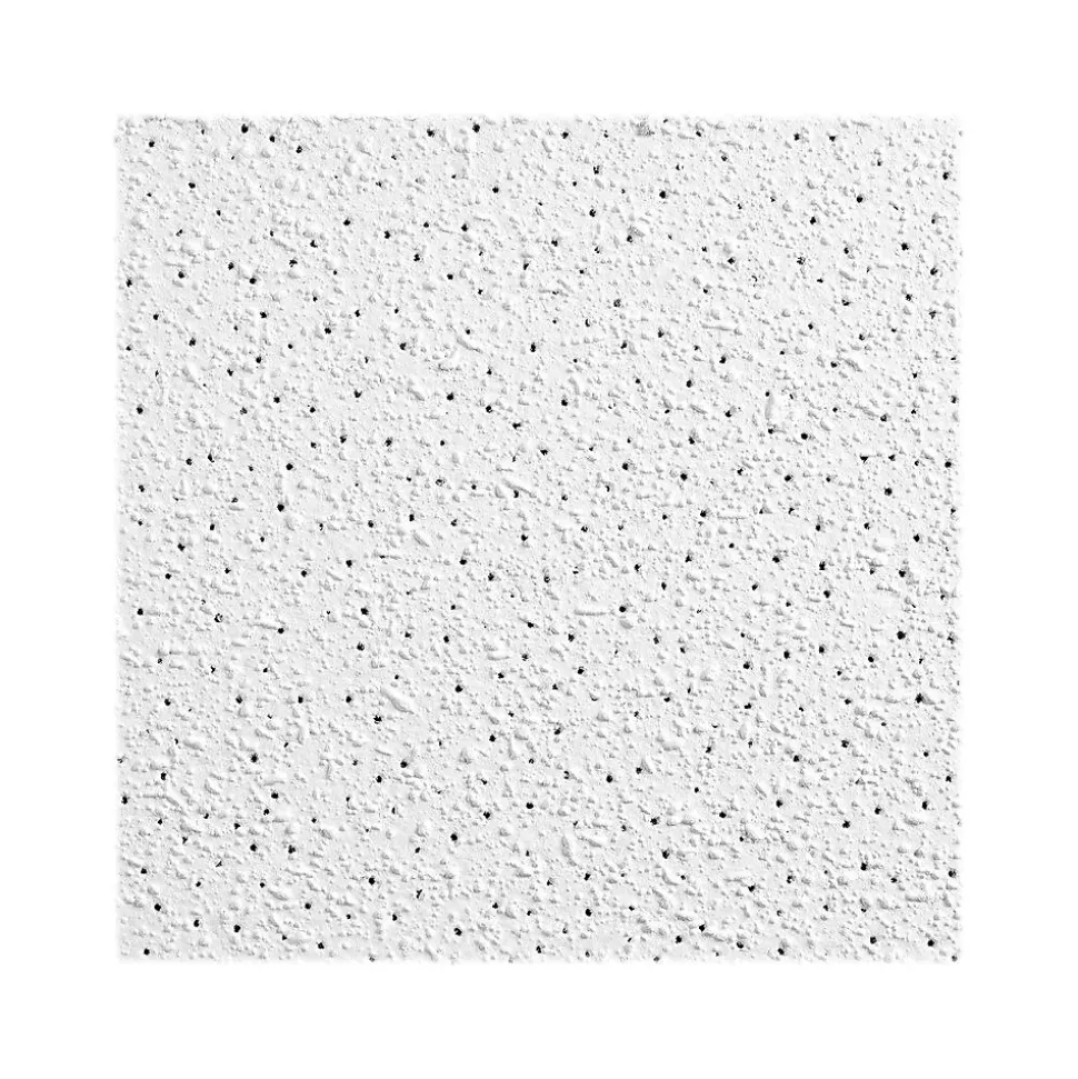 Armstrong GEORGIAN Beveled Tegular Edge Ceiling Tile, 24" x 24", White, 16/Carton (BP1752B)