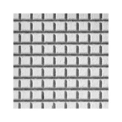 Armstrong GRAPHIS Rustex Beveled Tegular Edge Ceiling Tile, 24" x 24", White, 12/Carton (BP2600)