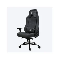 Arozzi Vernazza Fabric Ergonomic Rocker Gaming Chair, Dark Gray (VERNAZZA-XL-SFB-DG)