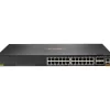 Aruba 6300F 24-Port Gigabit Ethernet Managed Switch, 10/100/1000 Mbps, Black (JL666A#ABA)