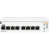 Aruba Instant On 1830 8-Port Gigabit Ethernet Managed Switch, 10/100/1000 Mbps, White (JL810A#ABA)
