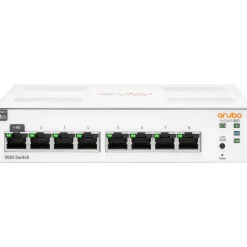 Aruba Instant On 1830 8-Port Gigabit Ethernet Managed Switch, 10/100/1000 Mbps, White (JL810A#ABA)