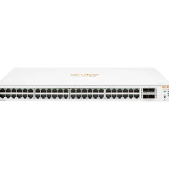 Aruba Instant On 1830 48-Port Gigabit Ethernet Managed Switch, 10/100/1000 Mbps, White (JL814A#ABA)