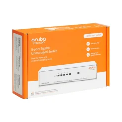 Aruba Instant On 1430 5-Port Gigabit Ethernet Unmanaged Switch, White (R8R44A#ABA)