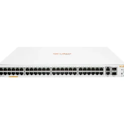 Aruba Instant On 1960 48-Port Gigabit Ethernet Managed Switch, 10/100/1000 Mbps, White (JL808A#ABA)