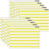 Ashley Productions® Smart Poly® PosterMat Pals® Handwriting, 3/4" Ruling, Yellow, 13" x 9.5", Pack of 10 (ASH97012)