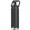ASOBU Canyon Stainless Steel Vacuum Insulated Water Bottle, 50 oz., Black (ADNATMF7BK)