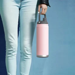 ASOBU Canyon Stainless Steel Vacuum Insulated Water Bottle, 50 oz., Pink (ADNATMF7P)
