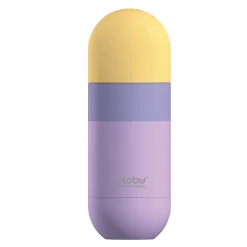 ASOBU Orb Stainless Steel Vacuum Insulated Water Bottle, 14 oz., Pastel Purple (ADNASBV30PP)