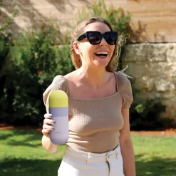 ASOBU Orb Stainless Steel Vacuum Insulated Water Bottle, 14 oz., Pastel Purple (ADNASBV30PP)