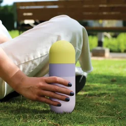 ASOBU Orb Stainless Steel Vacuum Insulated Water Bottle, 14 oz., Pastel Purple (ADNASBV30PP)