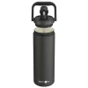 ASOBU Puramic Canyon Ceramic Double Wall Insulated Water Bottle, 50 oz., Black (ADNATMF7C)