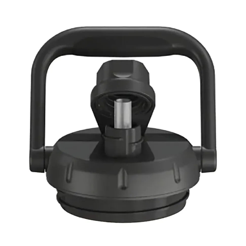 ASOBU Puramic Canyon Ceramic Double Wall Insulated Water Bottle, 50 oz., Black (ADNATMF7C)