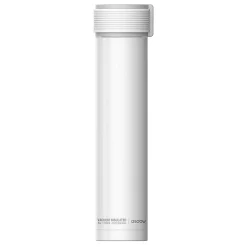 ASOBU Skinny Mini Ultimate Stainless Steel Vacuum Insulated Water Bottle, 8 oz., White (ADNANASBV20W)