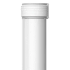 ASOBU Skinny Mini Ultimate Stainless Steel Vacuum Insulated Water Bottle, 8 oz., White (ADNANASBV20W)