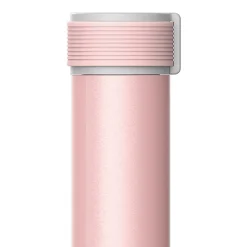 ASOBU Skinny Mini Ultimate Stainless Steel Vacuum Insulated Water Bottle, 8 oz., Pink (ADNANASBV20P)