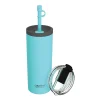 ASOBU Super Sippy Insulated Coffee Tumbler, 20 oz., Teal (NA-ICT200)