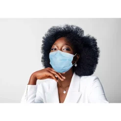 ASTM Level 3 3-ply Disposable Mask, Blue, 50/Box (PG4-1263/1273)