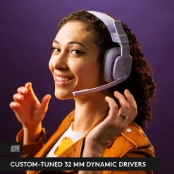 Astro A10 Gen 2 Stereo Over-the-Ear Gaming Headset, Lilac (939-002076)
