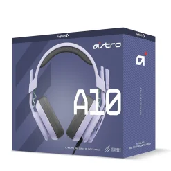 Astro A10 Gen 2 Stereo Over-the-Ear Gaming Headset, Lilac (939-002076)