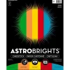 Astrobrights 65 lb. Cardstock Paper, 8.5" x 11", Primary Assortment, 100 Sheets/Ream (91646)