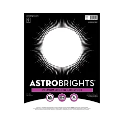 Astrobrights 65 lb. Cardstock Paper, 8.5" x 11", Astro White, 150 Sheets/Pack (98251)