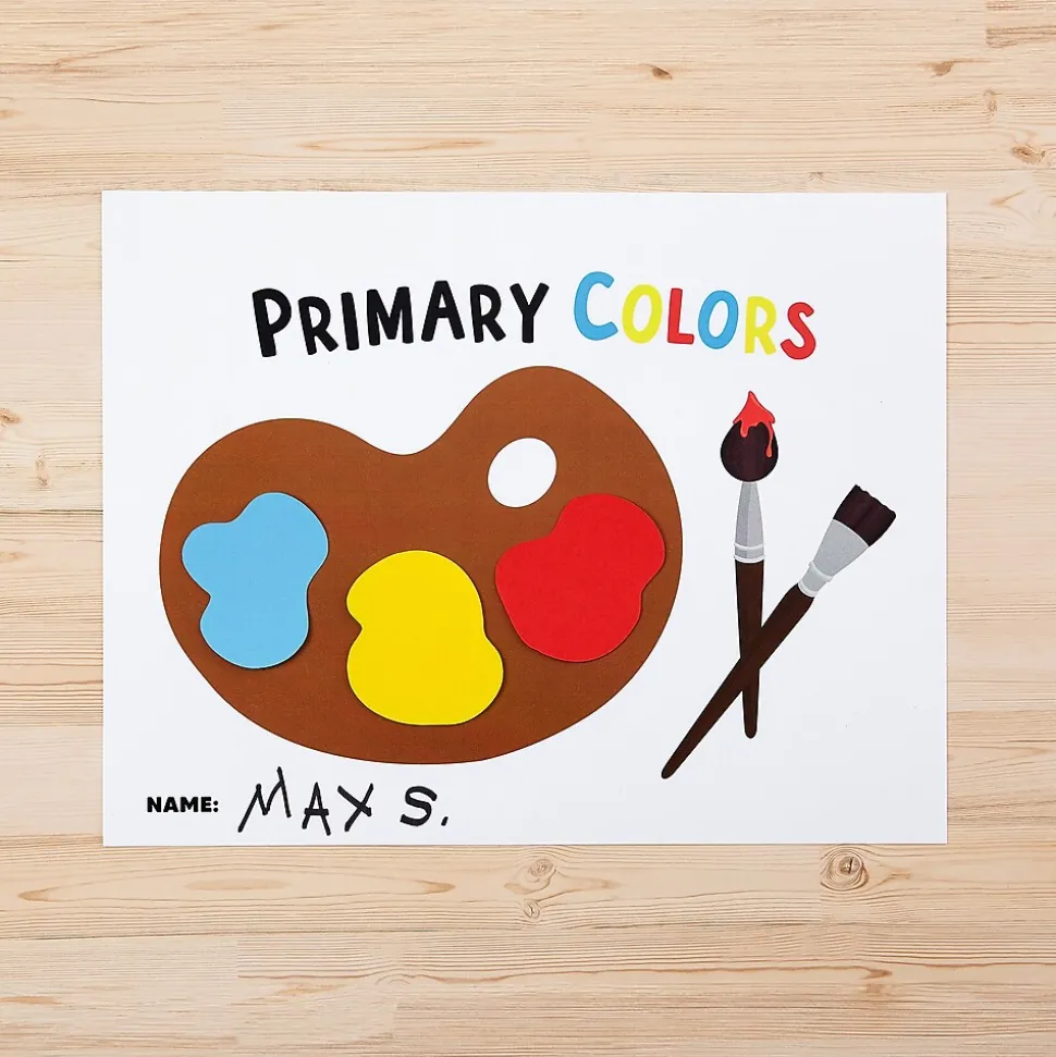 Astrobrights 65 lb. Cardstock Paper, 8.5" x 11", Primary Power Assortment, 150 Sheets/Pack (91048)