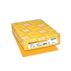 Astrobrights 65 lb. Cardstock Paper, 8.5" x 11", Galaxy Gold, 250 Sheets/Pack (WAU22771)