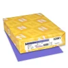 Astrobrights 65 lb. Cardstock Paper, 8.5" x 11", Venus Violet, 250 Sheets/Pack (WAU22091)