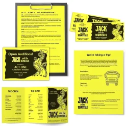 Astrobrights Colored Paper, 24 lbs., 8.5