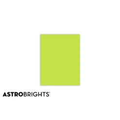 Astrobrights Colored Paper, 24 lbs., 8.5" x 11", Vulcan Green, 500 Sheets/Ream (21859/22379)