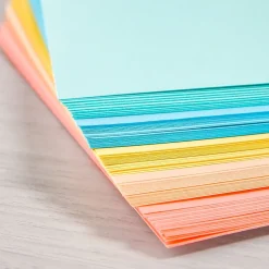Astrobrights Punchy Pastels 65 lb. Cardstock Paper, 8.5
