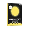 Astrobrights Punchy Pastels 8.5" x 11" Colored Paper, 24 lbs., Lively Lemon, 200 Sheets/Pack (91739)