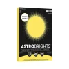 Astrobrights Punchy Pastels 65 lb. Cardstock Paper, 8.5" x 11", Lively Lemon, 100 Sheets/Ream (91785)