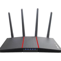 Asus AX1800 Dual Band MU-MIMO WiFi 6 Router, Black/Red (RTAX55)
