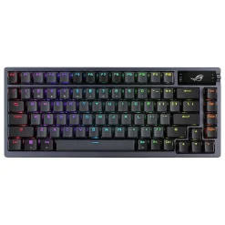 Asus ROG Azoth Wireless Ergonomic Gaming Mechanical Keyboard, Black (90MP031A-BKAA01)
