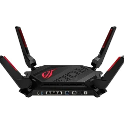 Asus ROG Rapture AX5952 Dual Band MU-MIMO WiFi 6 Gaming Router, Black/Red (GTAX6000)