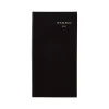 AT-A-GLANCE Fine Pocket Hardcover Diary, 3" x 6", Ruled, Black (72-02-05-25)