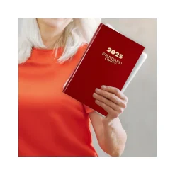 AT-A-GLANCE Standard Hardcover 2025 Daily Diary, 7.75