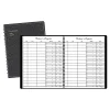 AT-A-GLANCE Wirebound Visitor Book, 8.5" x 11", Black (80580 05)